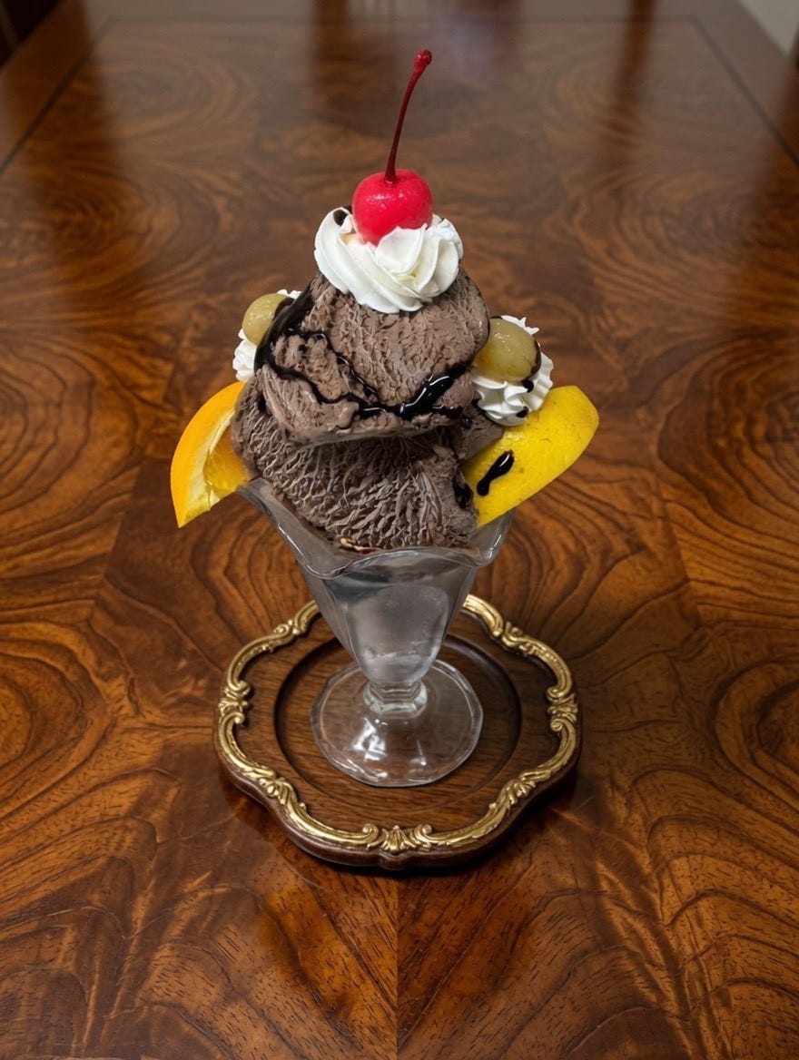 チョコレートパフェ