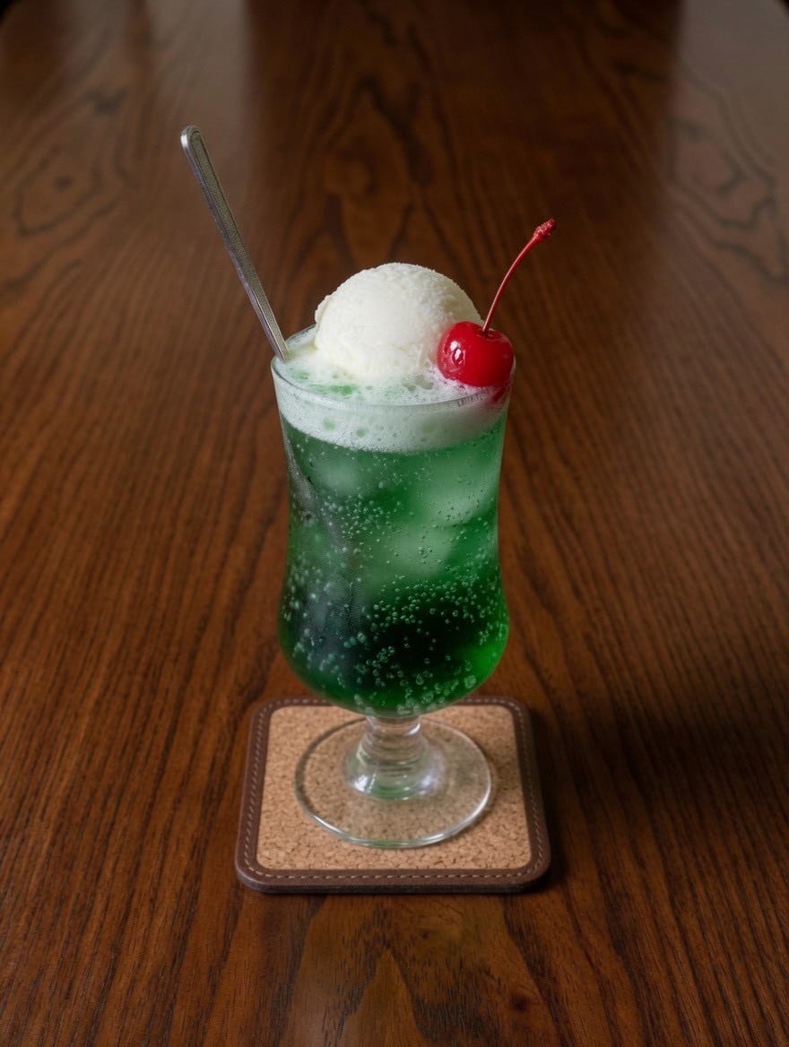 クリームメロンソーダ