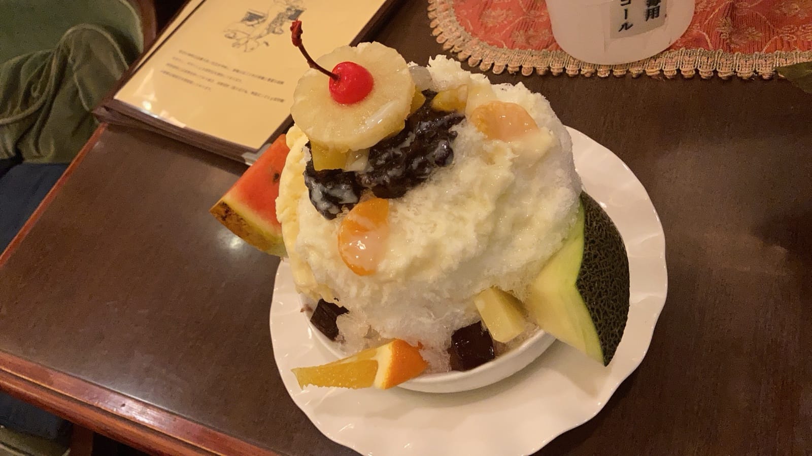 フルーツかき氷