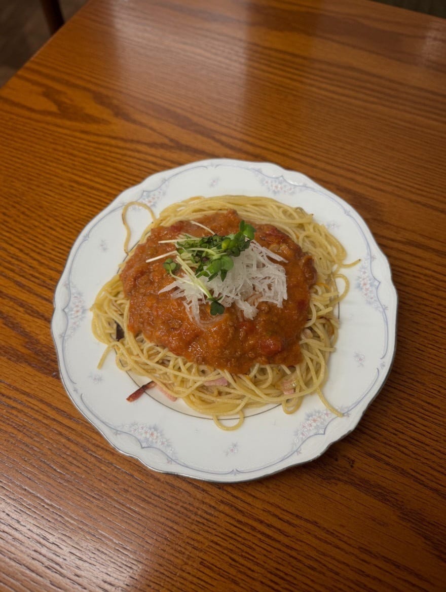 ミートソーススパゲティ