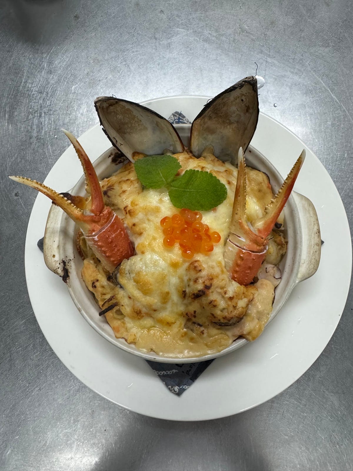 海の幸グラタン(スパゲッティ)